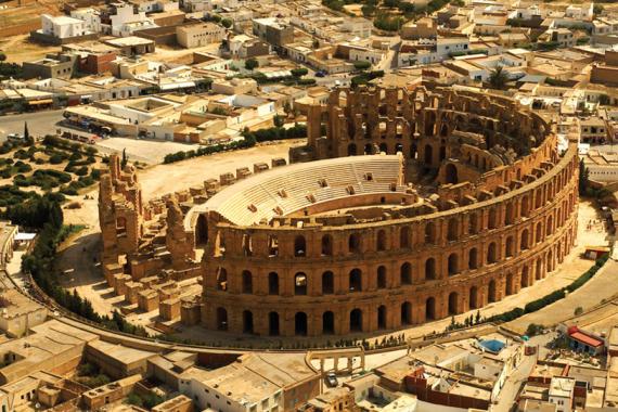 Римское наследие Туниса – знаменитый Колизей Эль–Джема